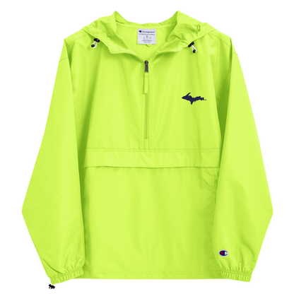 Upper Peninsula Packable Wind & Rain Jacket (w/ UP Outline)