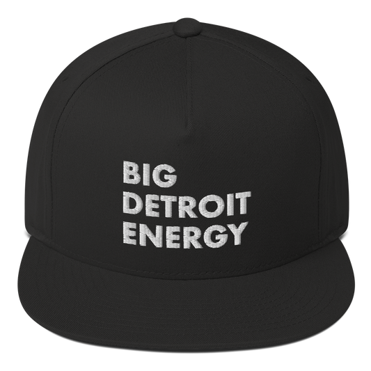 'Big Detroit Energy' Flat Bill Snapback