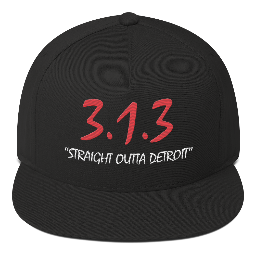 '313 Straight Outta Detroit' Snapback | 5-Panel