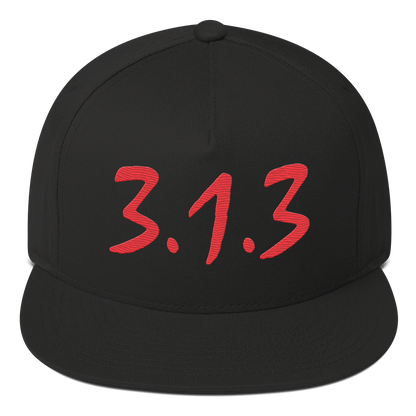 Detroit '313' Snapback (Compton Font) | 5-Panel