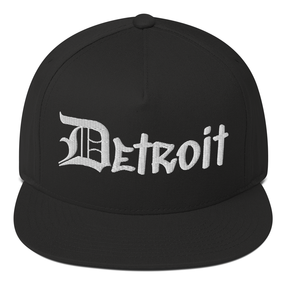 'Detroit' Snapback (OED Tag Font)