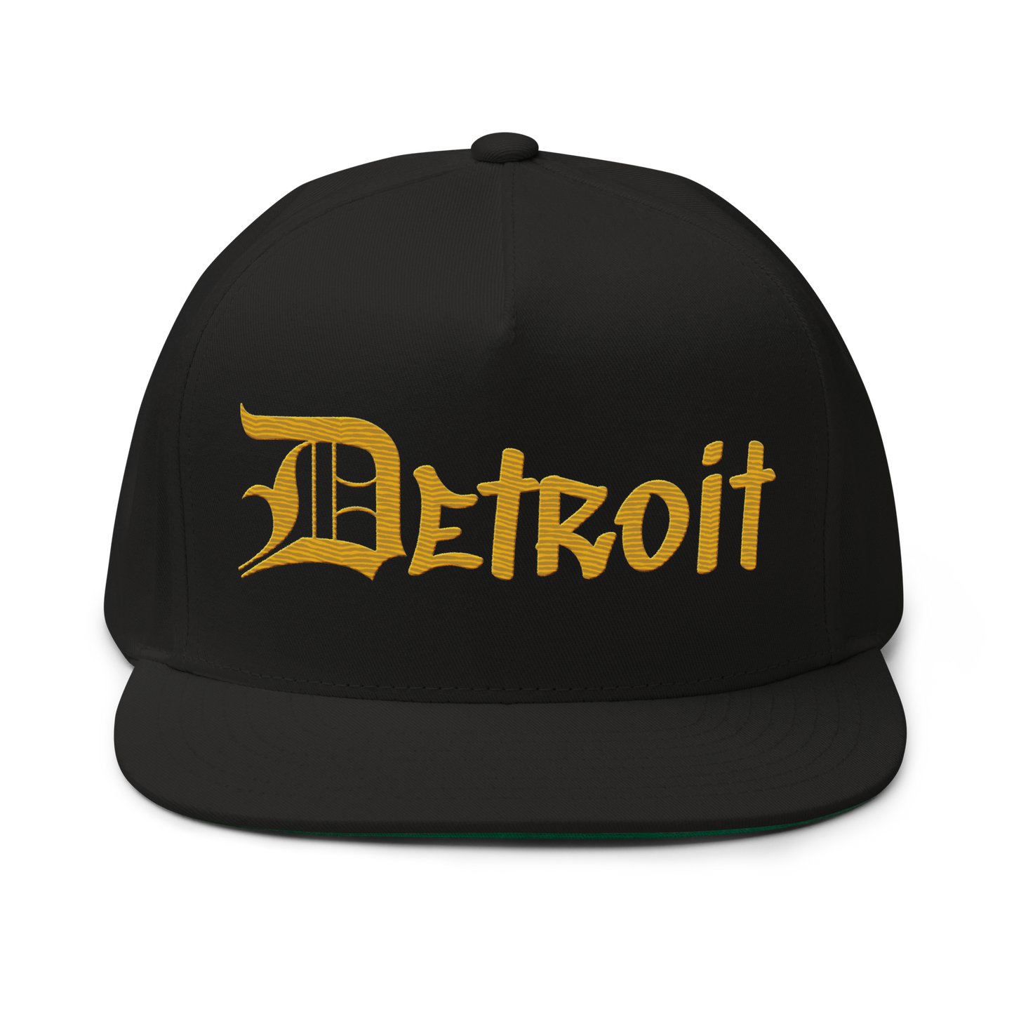 'Detroit' Snapback (OED Tag Font) | Gold