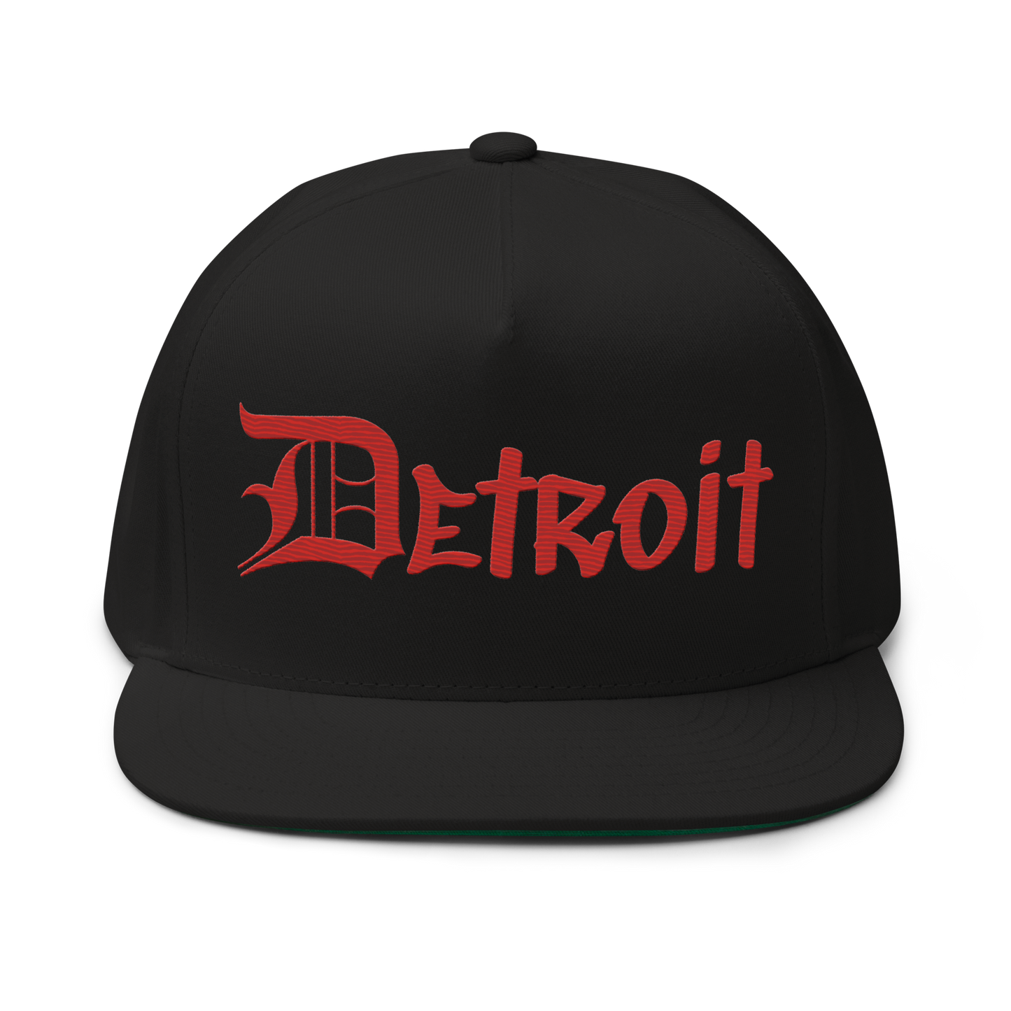 'Detroit' Snapback (OED Tag Font) | Aliform Red