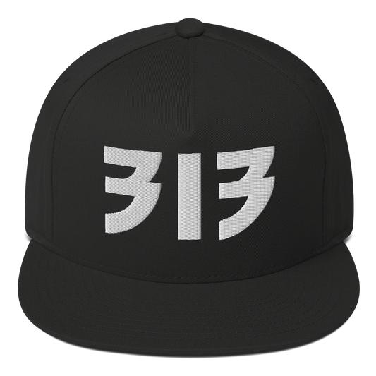 Detroit '313' Snapback (Glam Font) | 5-Panel