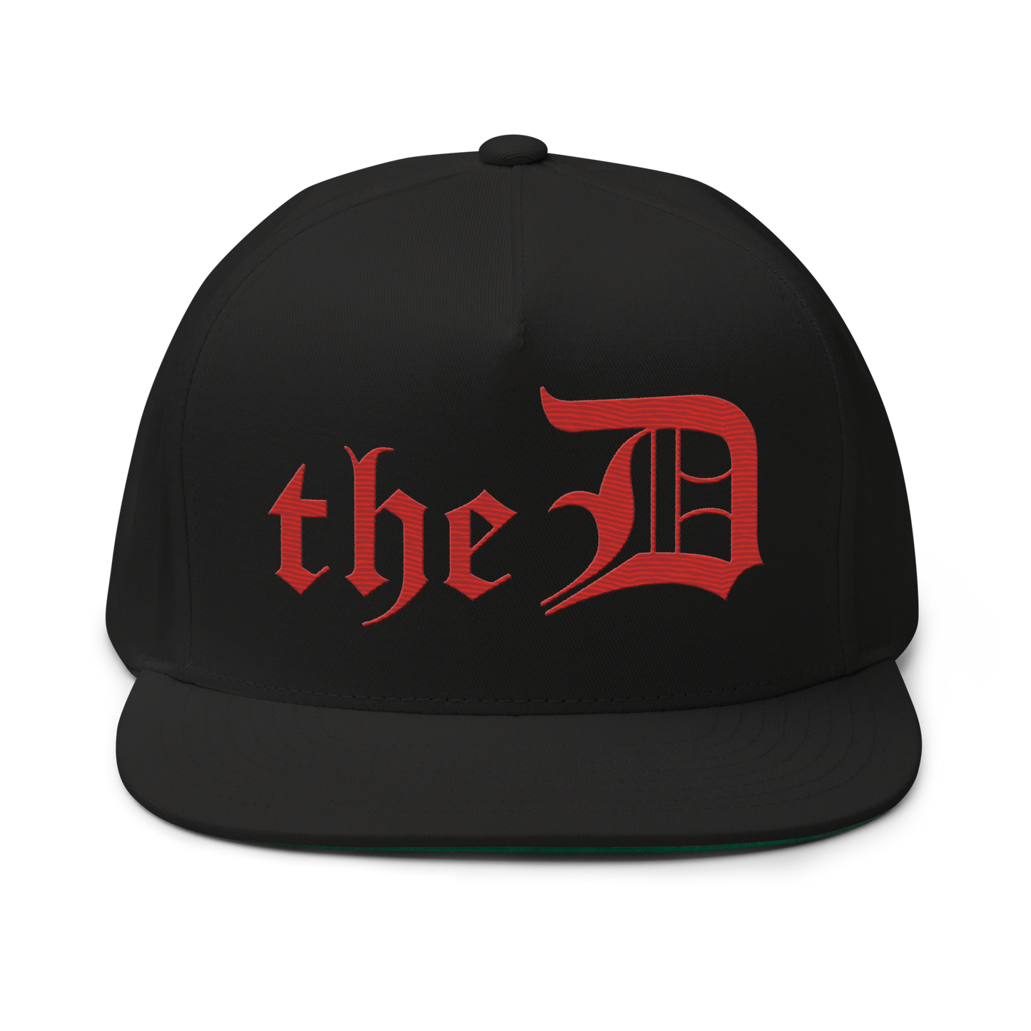 Detroit 'The D' Snapback | 5-Panel - Aliform Red