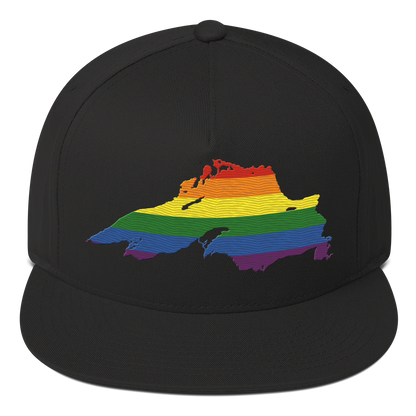 Lake Superior Snapback | 5-Panel - Rainbow Pride Edition