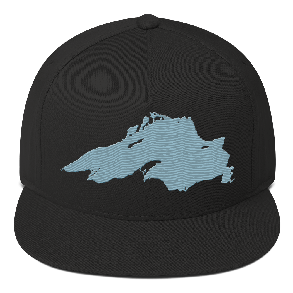 Lake Superior Snapback | 5-Panel - Opal Blue