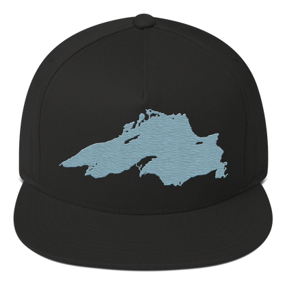 Lake Superior Snapback | 5-Panel - Opal Blue