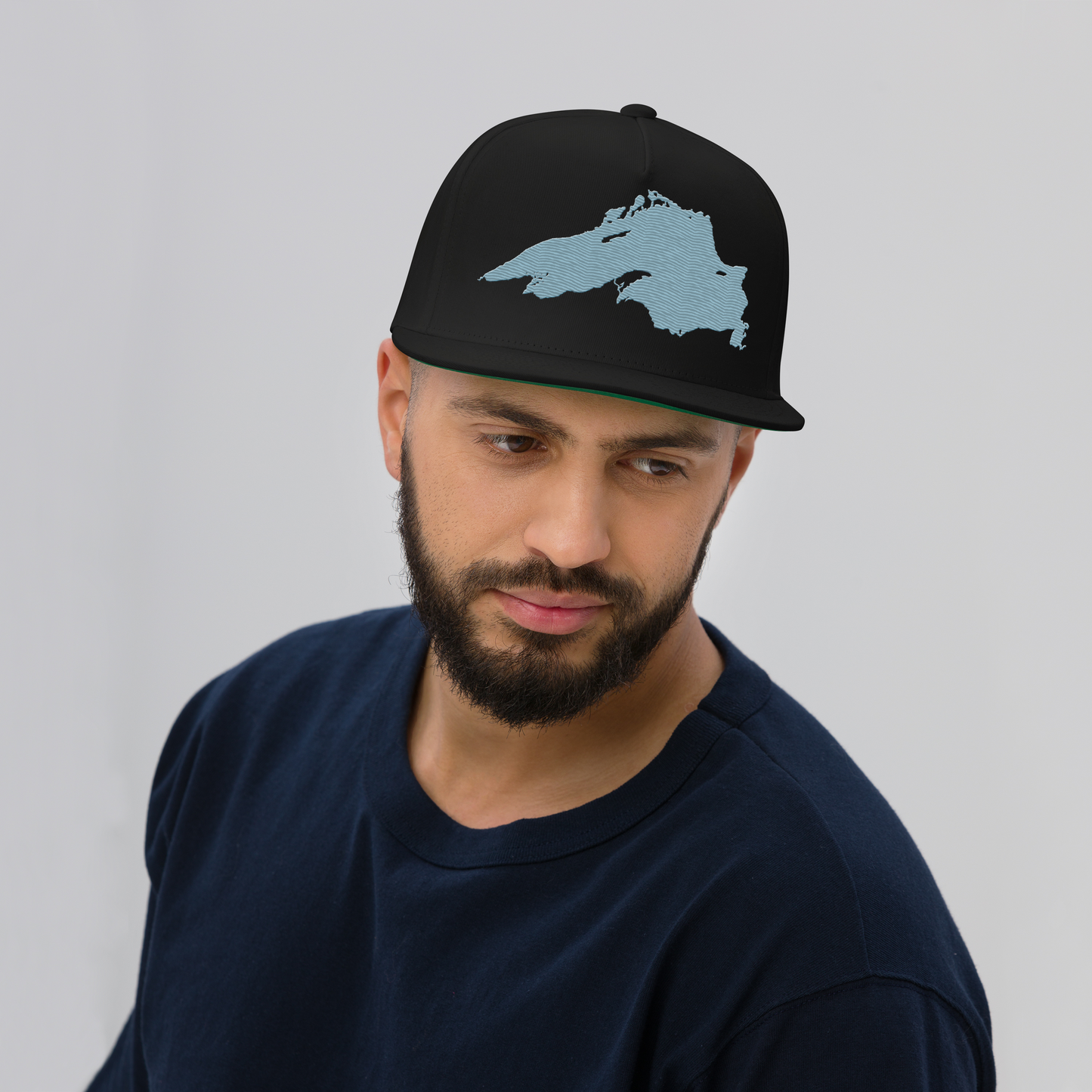 Lake Superior Snapback | 5-Panel - Opal Blue