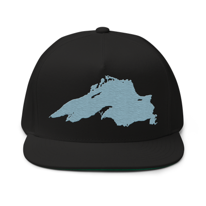 Lake Superior Snapback | 5-Panel - Opal Blue