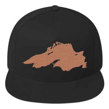 Lake Superior Snapback | 5-Panel - Copper