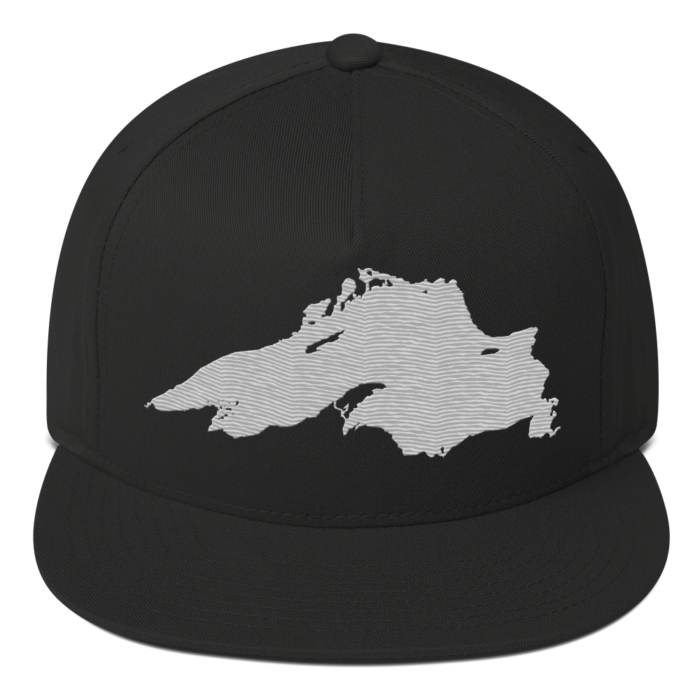 Lake Superior Snapback | 5-Panel - Platinum