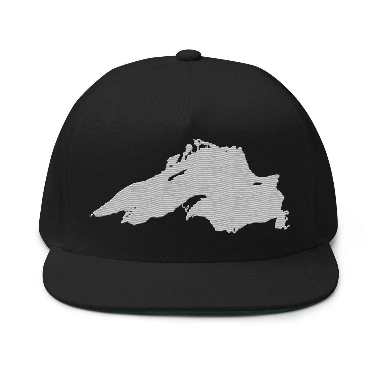 Lake Superior Snapback | 5-Panel - Platinum