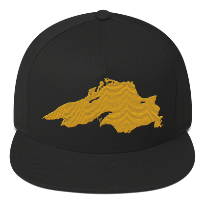 Lake Superior Snapback | 5-Panel - Gold