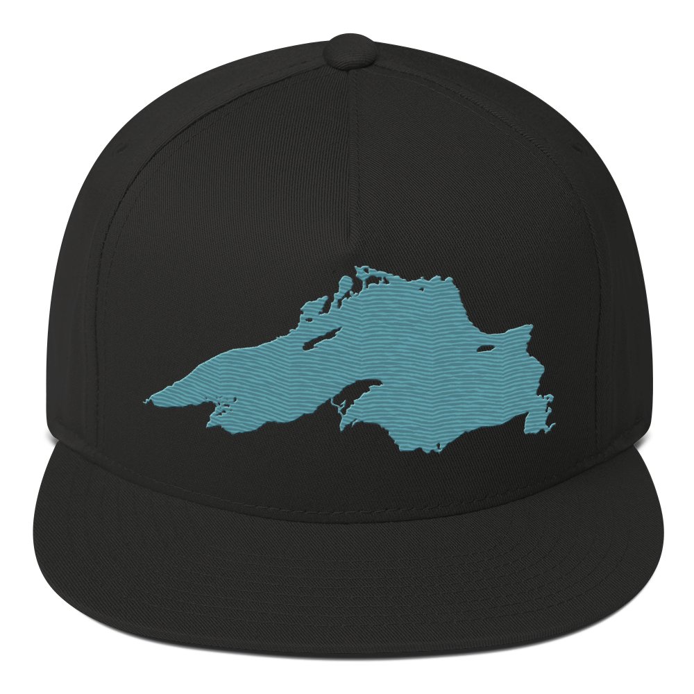 Lake Superior Snapback | 5-Panel - Huron Blue