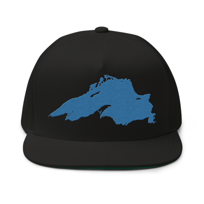 Lake Superior Snapback | 5-Panel - Superior Blue