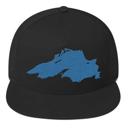 Lake Superior Snapback | 5-Panel - Superior Blue