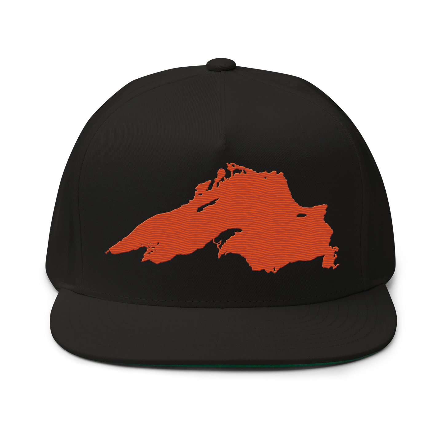 Lake Superior Snapback | 5-Panel - Maple Leaf Orange