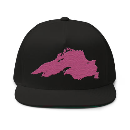 Lake Superior Snapback | 5-Panel - Apple Blossom Pink