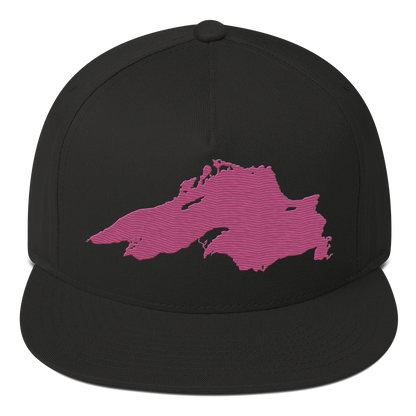 Lake Superior Snapback | 5-Panel - Apple Blossom Pink