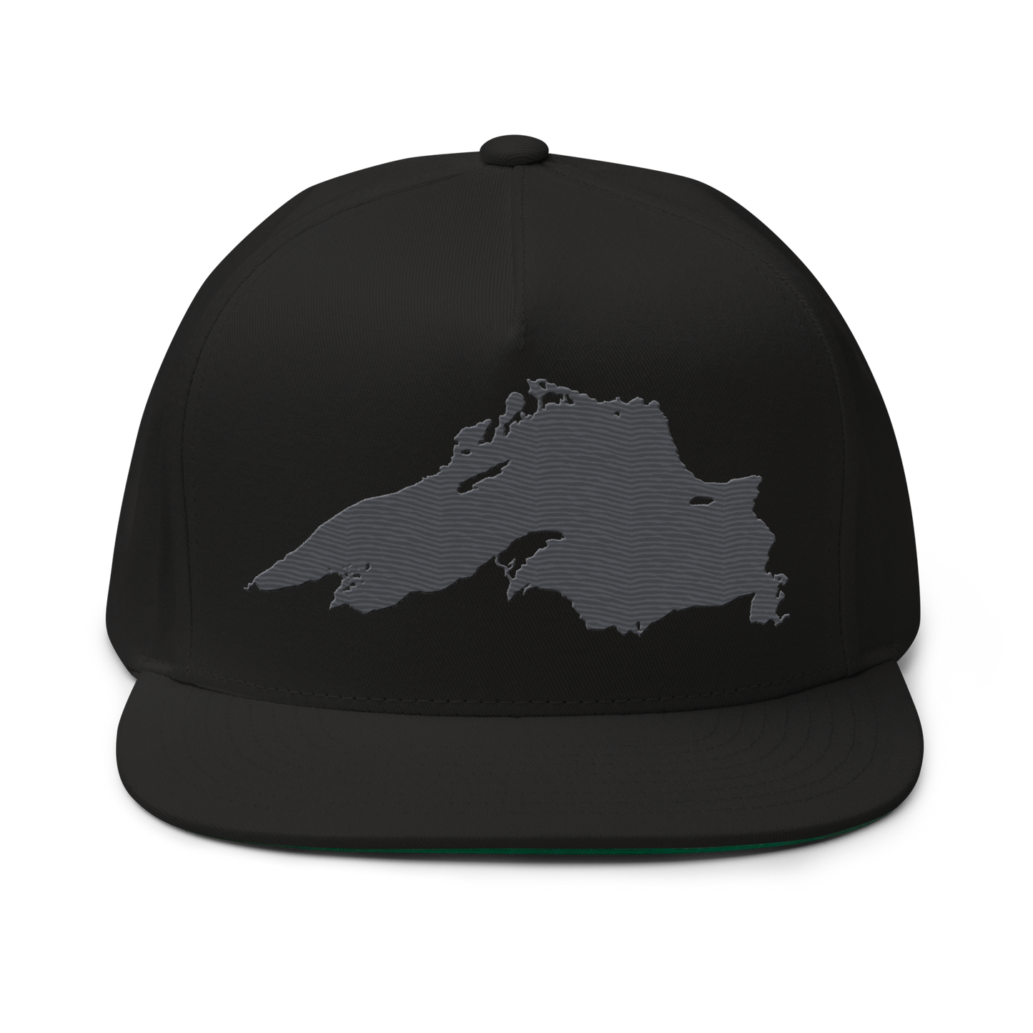 Lake Superior Snapback | 5-Panel - Iron Ore Grey