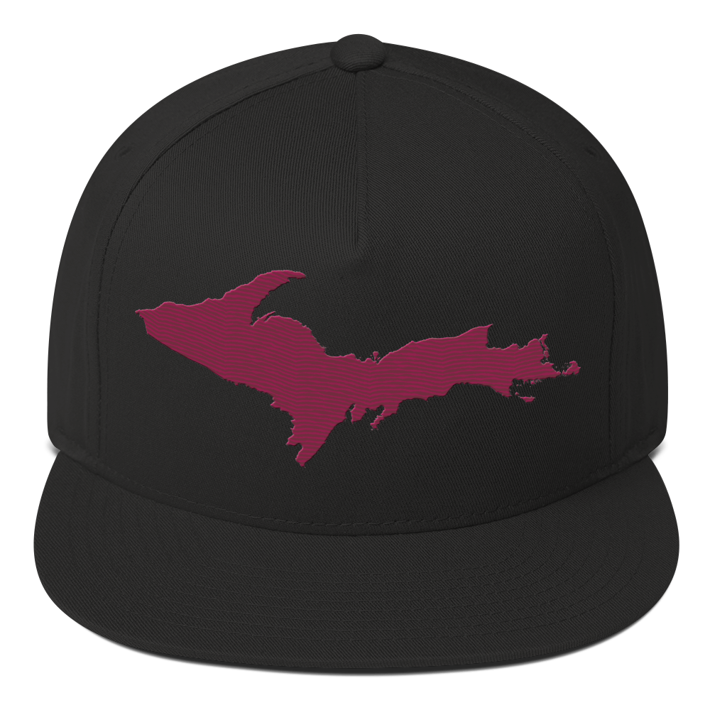 Upper Peninsula Snapback | 5-Panel - Ruby Red