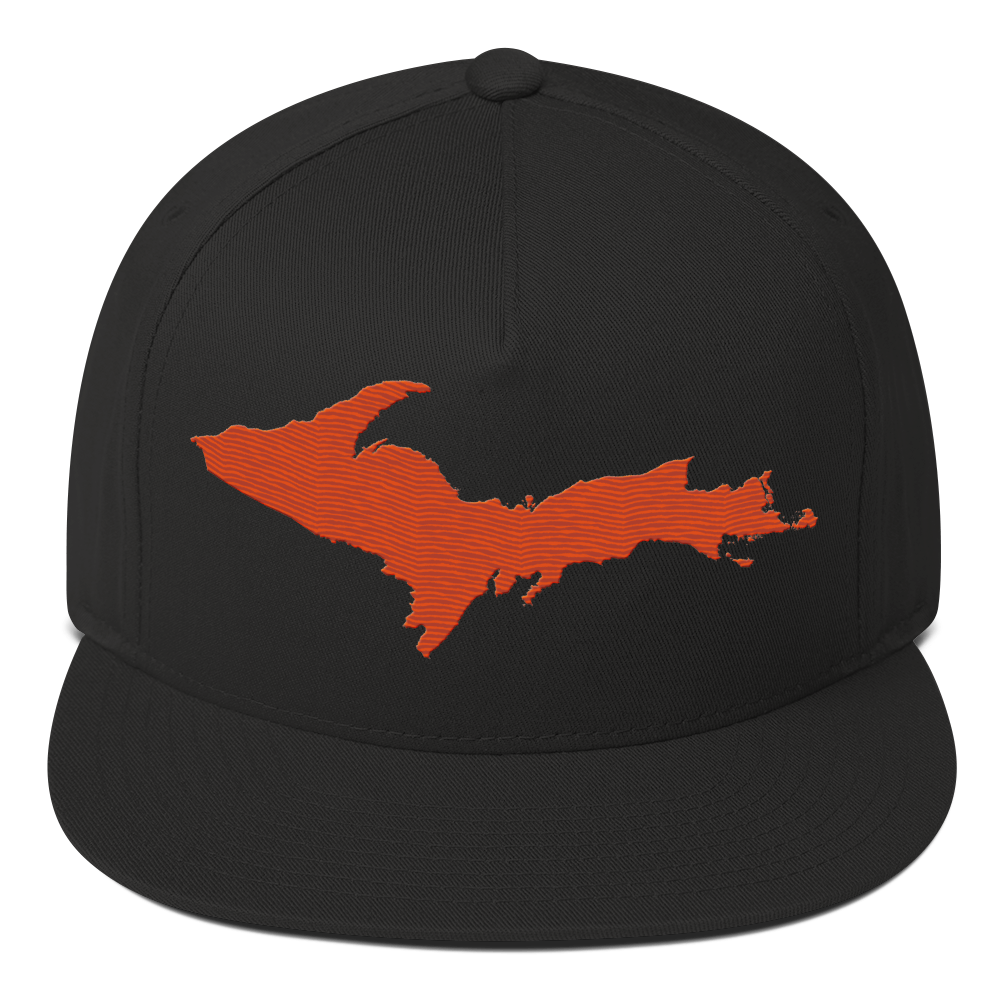 Upper Peninsula Snapback | 5-Panel - Maple Leaf Orange