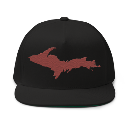 Upper Peninsula Snapback | 5-Panel - Ore Dock Red