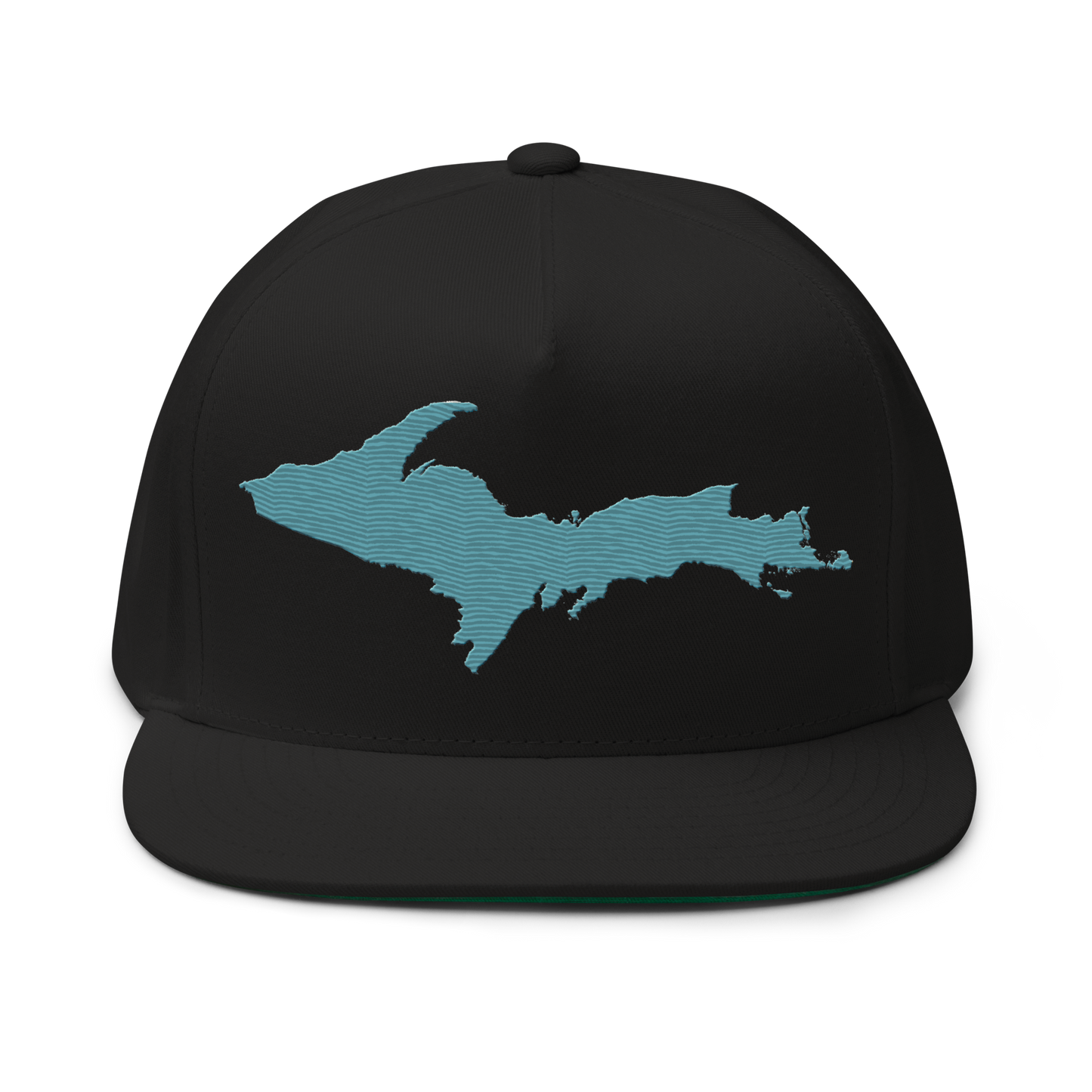 Upper Peninsula Snapback | 5-Panel - Huron Blue