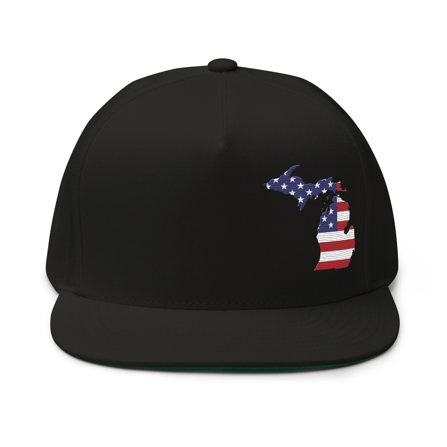 Michigan Snapback | 5-Panel - Patriotic Outline