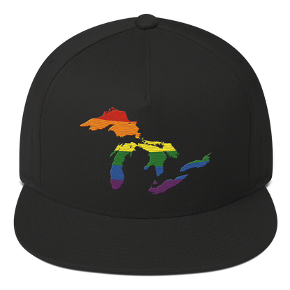 Great Lakes Snapback | 5-Panel - Rainbow Pride Edition