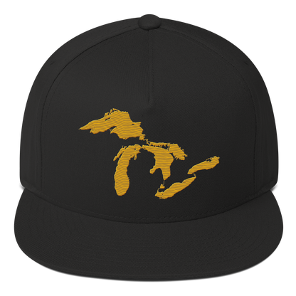 Great Lakes Snapback | 5-Panel - Gold