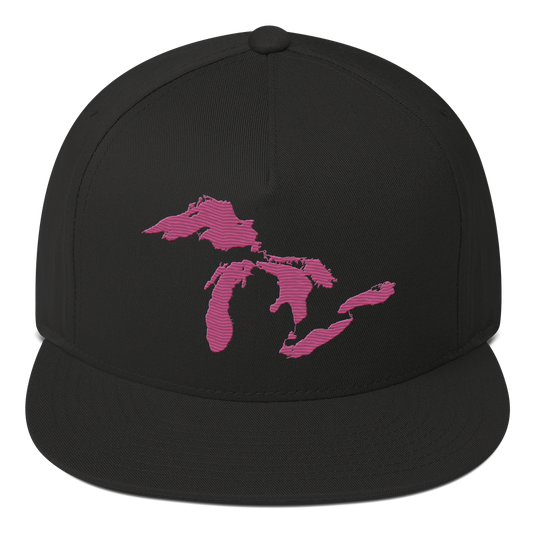 Great Lakes Snapback | 5-Panel - Apple Blossom Pink