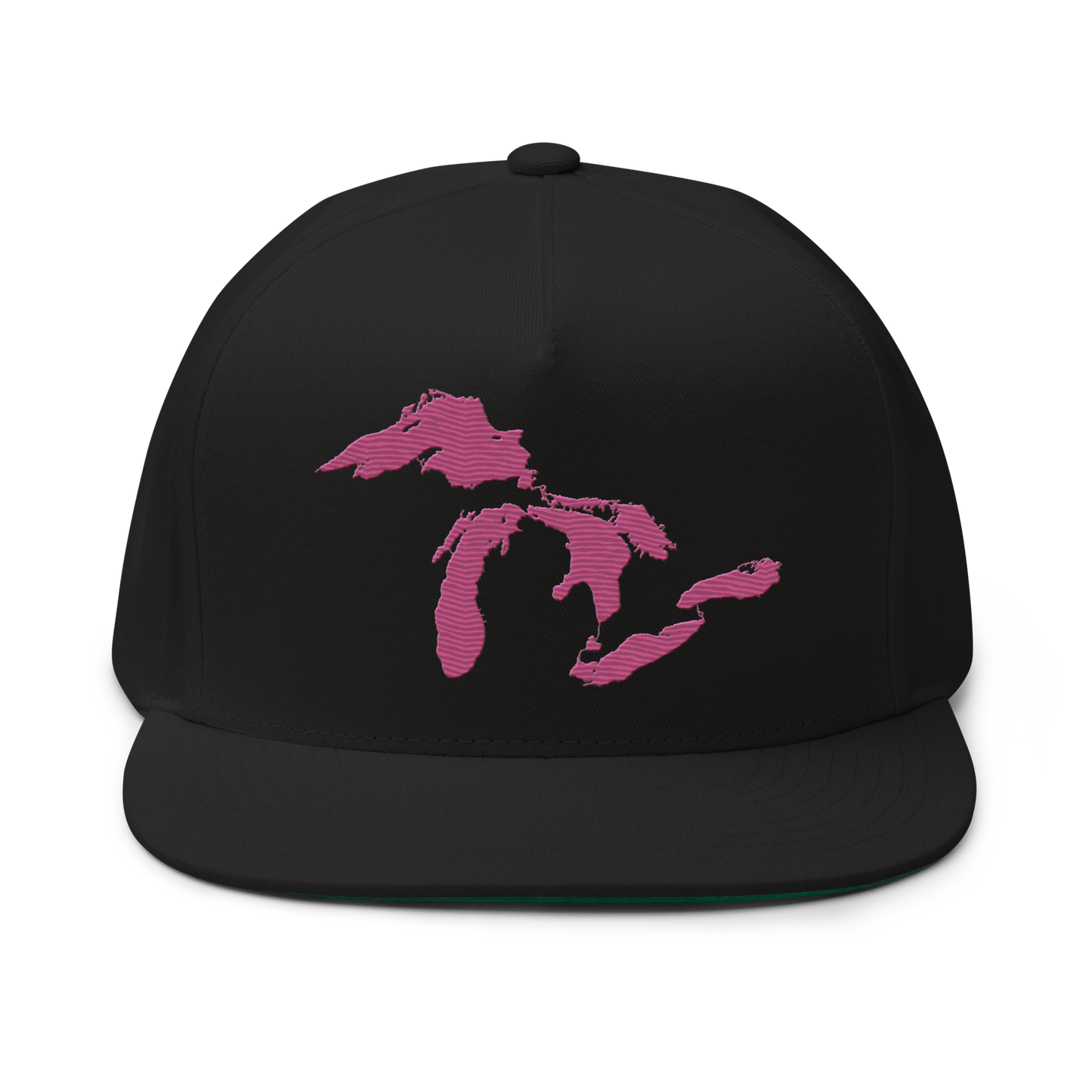 Great Lakes Snapback | 5-Panel - Apple Blossom Pink