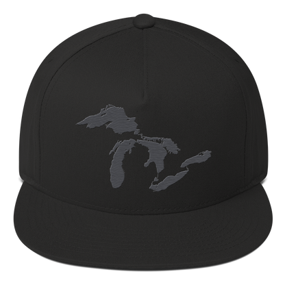 Great Lakes Snapback | 5-Panel - Iron Ore Grey