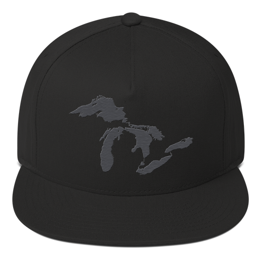 Great Lakes Snapback | 5-Panel - Iron Ore Grey