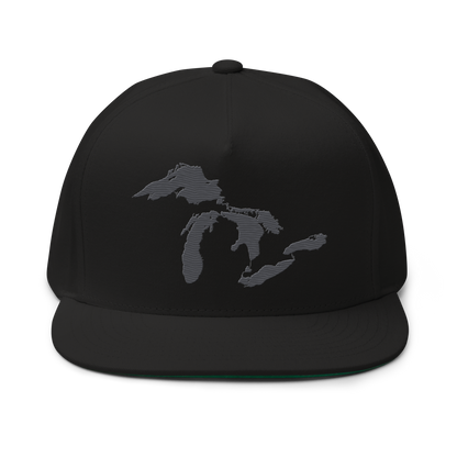 Great Lakes Snapback | 5-Panel - Iron Ore Grey