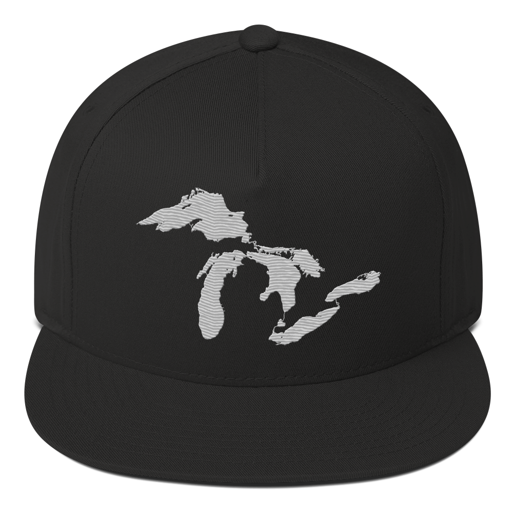 Great Lakes Snapback | 5-Panel - Platinum