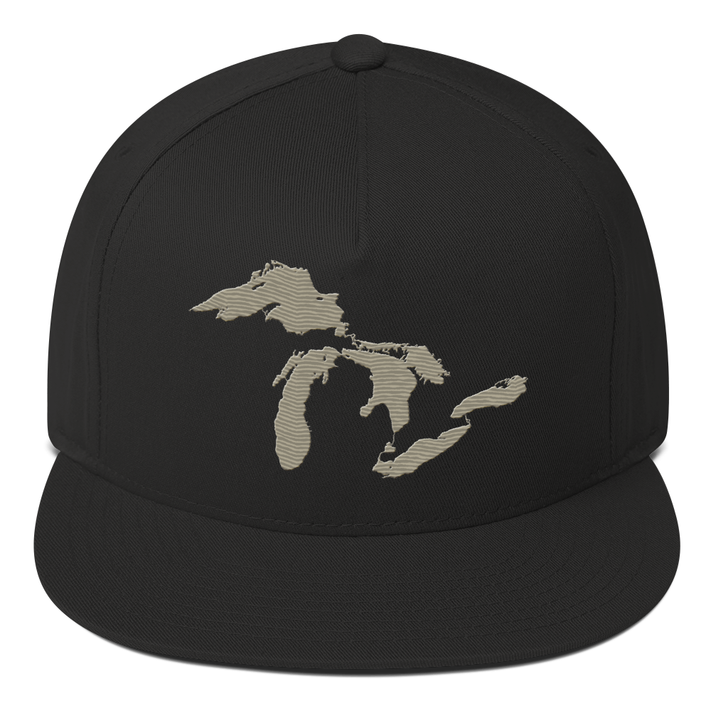 Great Lakes Snapback | 5-Panel - Petoskey Beige