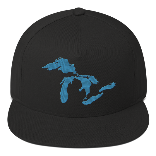 Great Lakes Snapback | 5-Panel - Traverse Blue