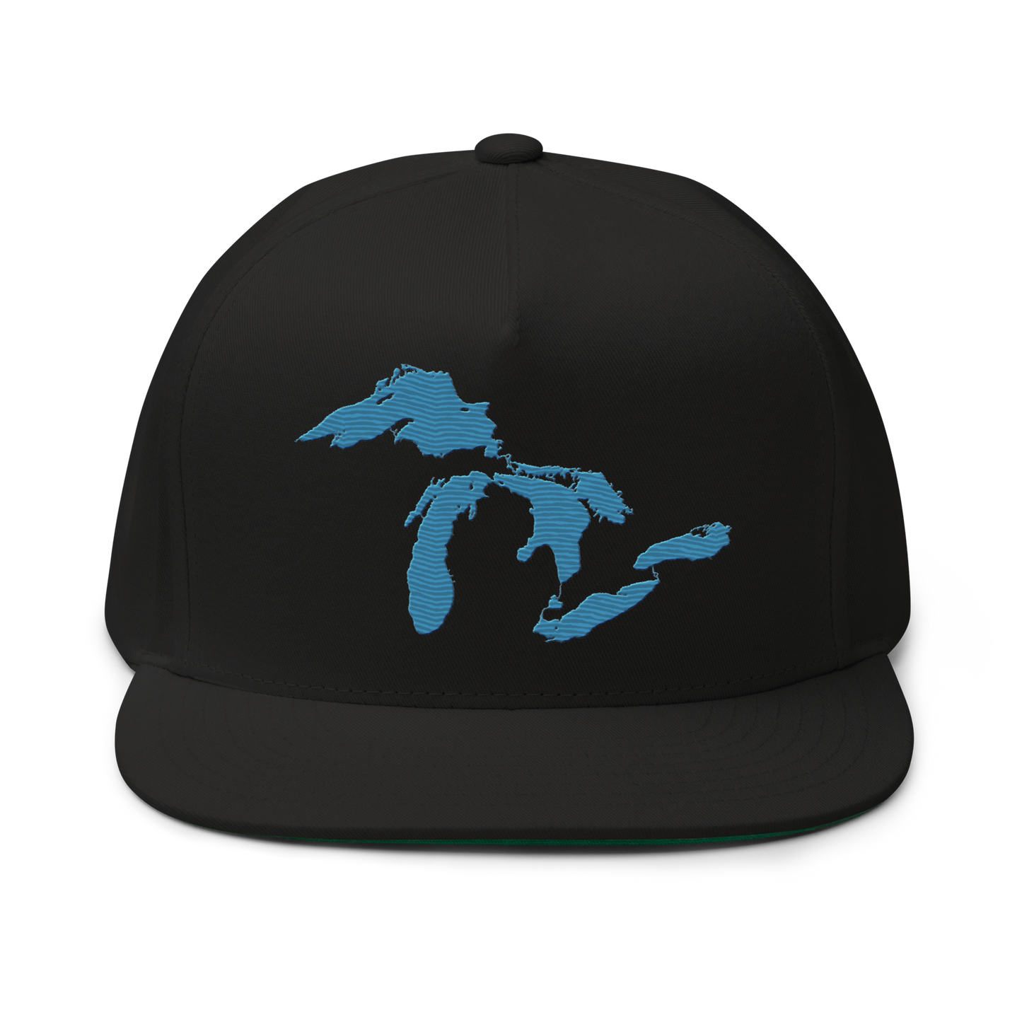 Great Lakes Snapback | 5-Panel - Traverse Blue