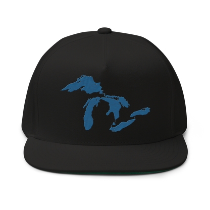 Great Lakes Snapback | 5-Panel - Blueberry