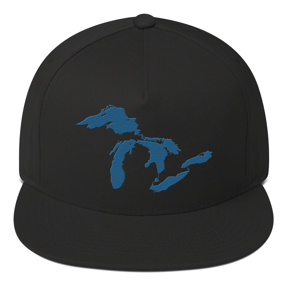 Great Lakes Snapback | 5-Panel - Blueberry