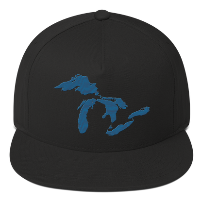 Great Lakes Snapback | 5-Panel - Blueberry