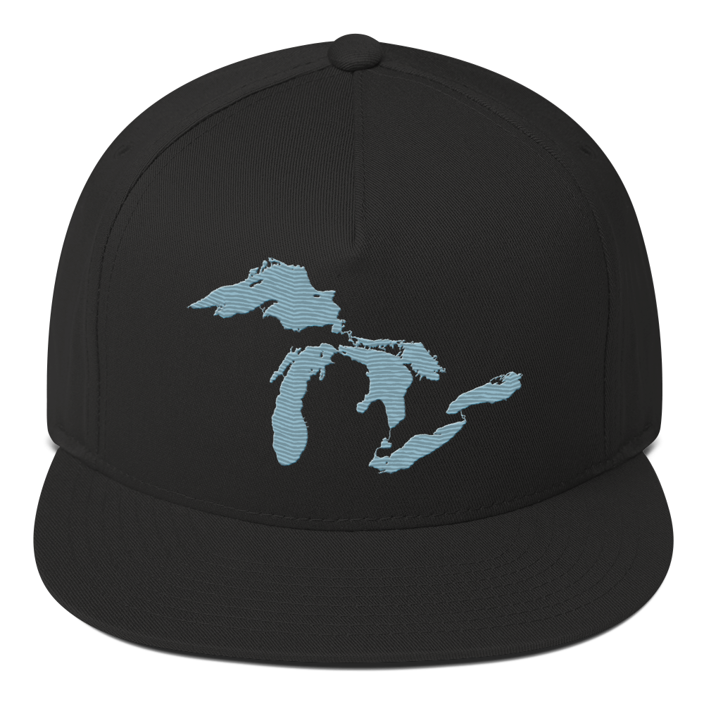 Great Lakes Snapback | 5-Panel - Opal Blue