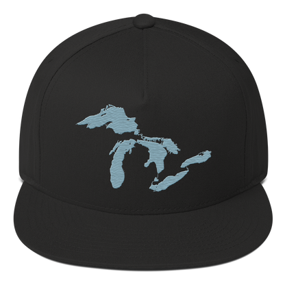 Great Lakes Snapback | 5-Panel - Opal Blue