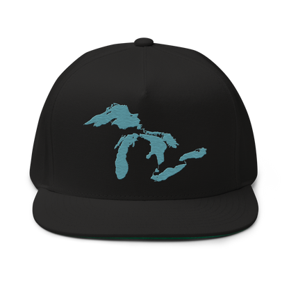 Great Lakes Snapback | 5-Panel - Huron Blue