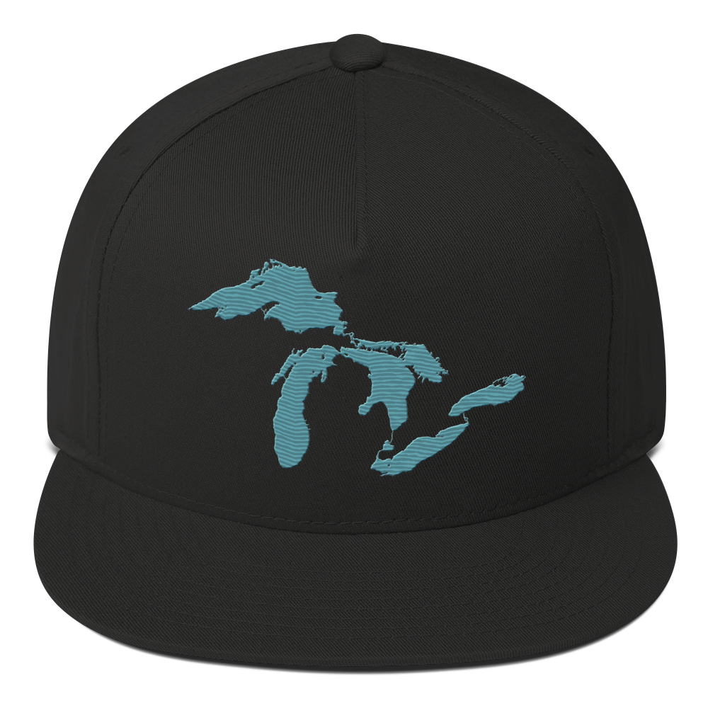 Great Lakes Snapback | 5-Panel - Huron Blue