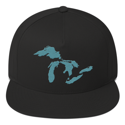 Great Lakes Snapback | 5-Panel - Huron Blue