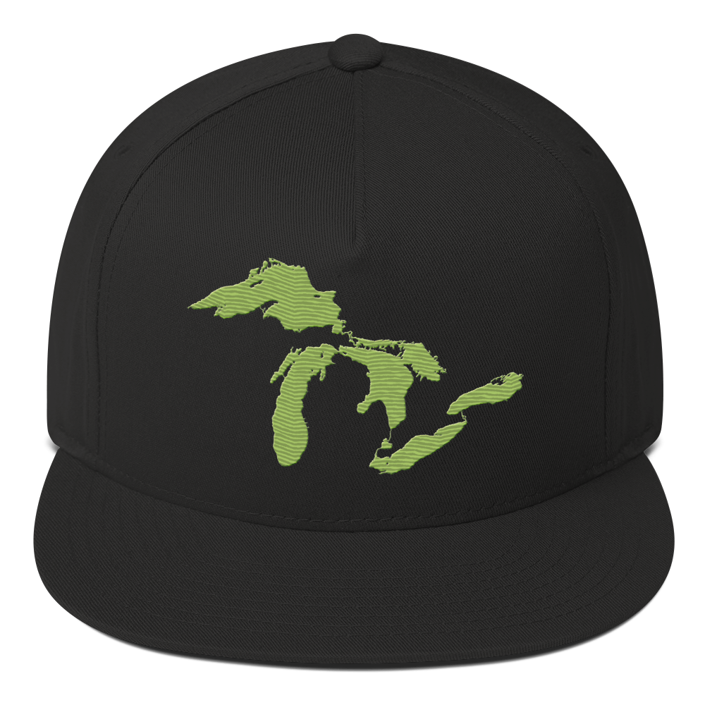 Great Lakes Snapback | 5-Panel - Gooseberry Green